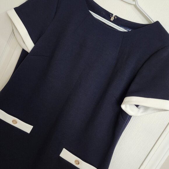 Tommy Hilfiger Dress Navy Blue - Picture 2 of 5